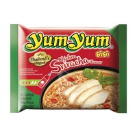 [31137] YumYum 是拉差辣酱鸡肉味 60g | YUM YUM Instant Noodles Chicken Sriracha 60g
