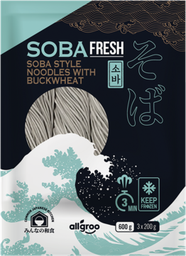 [81060] ALLGROO Soba Noodles 600g | 韩国荞麦面 600g
