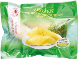 [81061] Cock Frozen Durian without Seed 454g | 公鸡牌 冰冻榴莲 无籽 454g