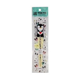 [70532] CN Children Chopstick Penguin 18cm | 儿童训练筷子 企鹅形状 18cm