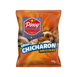 [61797] Pinoy Kitchen 盐味 炸猪皮 50g | Pinoy Kitchen Chicharon (Pork Rind) Salted 50g