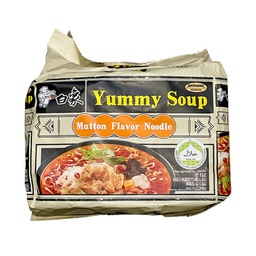 [31153] 白象 汤好喝 羊肉汤面 清真 102g | Baixiang Instant Noodle Yummy Soup-Mutton Soup 102g