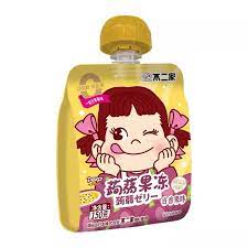 [61820] 日本 不二家 蒟蒻可吸果冻 百香果味 150g | JP Fujiya Fruit Jelly Passion Flavour 150g
