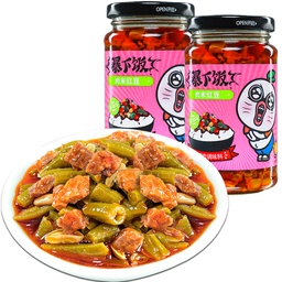 [20632] JXJ Minced Meat Cowpea 250g | 吉香居 暴下饭肉末豇豆 250g