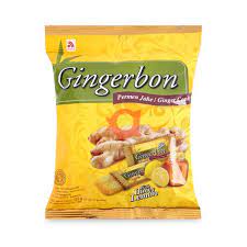 [61904] Gingerbon Honey Lemon 125g | Gingerbon 蜂蜜柠檬姜糖 125g