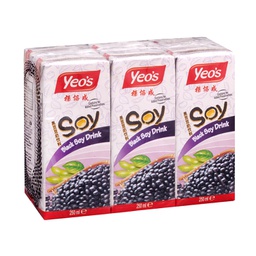 [61912] Yeo’s Black Soy Drink 250ml | 杨协成 黑豆豆奶饮料 250ml