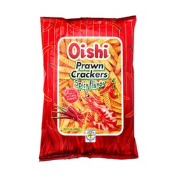[61914] OISHI 虾条 辣 60g | OISHI Prawn Crackers - Spicy 60g