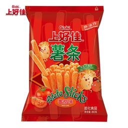 [61952] 上好佳 薯条 番茄味 40g | SHJ Chips-Tomato 40g 