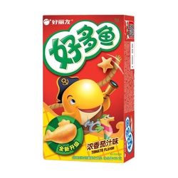 [61953] 好丽友 好多鱼 浓香茄汁味 33g | ORION Biscuits Tomato 33g