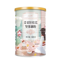 [61956] 王小乾 奇亚籽桂花坚果藕粉 500g | WXQ Chia seed nut osmanthus lotus powder 500g