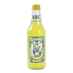 [61958] 华洋1982 果汁汽水 玻璃瓶 凤梨味 358ml | HY Juice Sparkling Pineapple Drink  358ml
