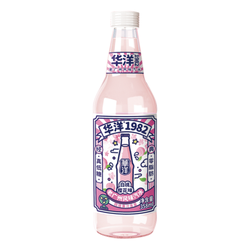 [61959] HY Juice Sparkling Peach Drink  358ml | 华洋1982 果汁汽水 玻璃瓶 白桃味 358ml
