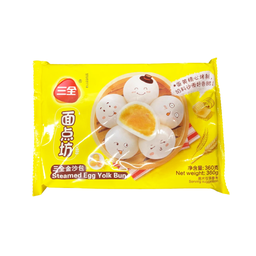 [81153] 三全 金沙包 360g | SQ  Steamed Egg Yolk Bun 360g