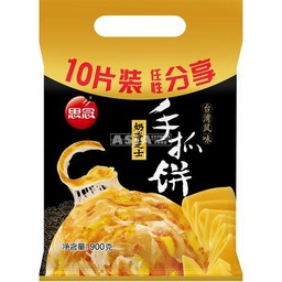[81179] SYNEAR Crispy Roti Milk & Cheese 900g | 思念 手抓饼 奶香芝士味 900g