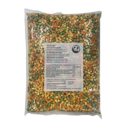 [81188] Frozen mix vegetable (green beans, corn kernels, carrots) 2.5kg 4Units/CTN | 冰冻混合蔬菜(青豆, 玉米粒, 胡萝卜) 炒饭用 2.5kg 4包/箱