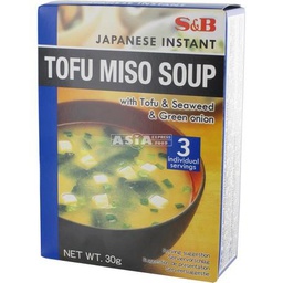 [31356] S&B 豆腐味增汤 30g | S&B Instant Tofu Miso Soup 30g