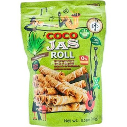 [62121] COCO RIZ 香兰卷 100g | COCO RIZ Coco Jas Roll Pandan 100g