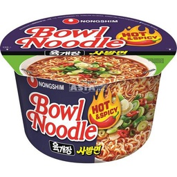 [31358] 农心 热辣碗面 100g | NONGSHIM Instant Bowl Noodle Hot & Spicy 100g