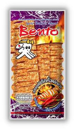 [62124] Bento 泰国鱿鱼片 辣椒烧烤味 20g