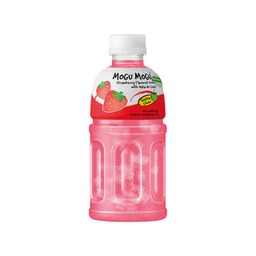 [62151] MOGU Strawberry Drink with Nata de Coco 320 ML | MOGU 草莓饮料 320ML