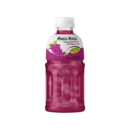 [62154] MOGU Grape Drink with Nata de Coco 320 ML | MOGU 葡萄饮料 320ML