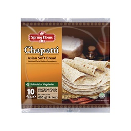 [81205] Spring home 薄煎饼 400g | Spring home Chapatti Asian Soft Bread 400g (10Pcs)