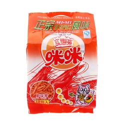 [62163] MM Shrimp Chips12pcs 240g | 咪咪 虾条12包装 240g