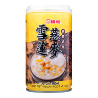 [62176] TW QQ Canned lotus oatmeal 320g | 亲亲 雪莲燕麦粥 320g