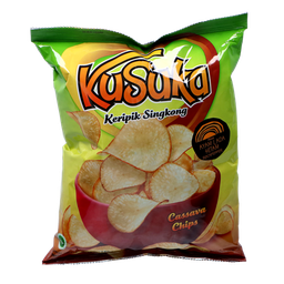 [62215] Kusuka Cassava Chips - Black Pepper 180g | Kusuka 木薯片 黑胡椒味 180g
