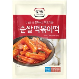 [10453] JONGGA Rice Cake Tubular (Stick) 500g | 宗家府 年糕条 500g
