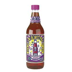 [62255] HY Juice Sparkling Dark Plum Drink 358ml | 华洋1982 果汁汽水 玻璃瓶 桂花乌梅味 358ml