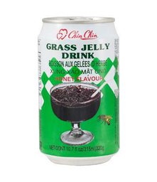 [62267] CHIN CHIN Canned Grass Jelly Drink 320g | 亲亲 烧仙草饮料 320g