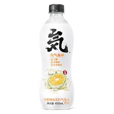 [62269] Genki Forest - kivennäisvettä Sitrushedelmien maku (0 sokeria)480ml | 元气森林 0卡0脂 卡曼橘味 苏打水 480ml