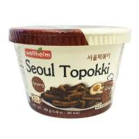 [31417] 韩国 即食年糕 炸酱味 144g | KR Wellheim Seoul Topokki Jjajang 144g