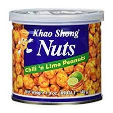 [62284] Khao Shong Peanuts Chilli-Lime 140g | KS 脆皮花生 青柠辣味 140g