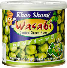 [62286] Khao Shong Wasabi Peas 140g | KS 脆皮青豆 芥末味 140g