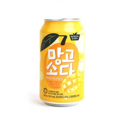 [62332] 韩国 芒果味苏打汽水 350ML | Korean Sparkling Soda Mango 350ml 