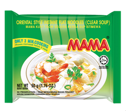 [31444] ASEA MAMA 清汤河粉 50g | ASEA MAMA Instant Flt Rice Noodle Clear Soup 50g