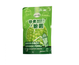 [31445] 快来快往 快煮珍珠粉圆 抹茶味 250g | KLKW Quick Cook Tapioca Pearls Matcha 250g
