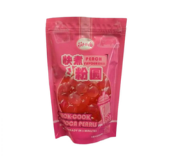 [31447] KLKW Quick Cook Tapioca Pearls Peach 250g | 快来快往 快煮粉圆 桃子味 250g