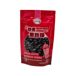 [31448] KLKW Quick Cook Tapioca Pearls Brown Sugar 250g | 快来快往 快煮粉圆 黑糖珍珠 250g