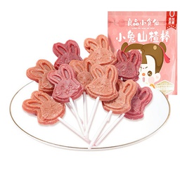[62357] 良品铺子 小兔山楂棒棒糖 原味和蓝莓味 85g | Bestore Bunny Hawthorn Stirp Origin and Blueberry Flavor 85g