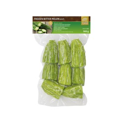 [81251] Golden Turtle 冰冻苦瓜块 500g | Golden Turtle Bitter Melon (Cut) 500g