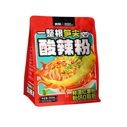 [31456] SZR Instant Vermicelli Chili Sour 260g | 食族人 鲜湿酸辣粉 260gg