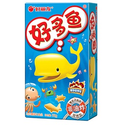 [62362] 好丽友 好多鱼 脆香烧烤味 33g | ORION Fish Shaped Biscuit BBQ Flavor 33g
