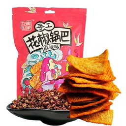 [62364] 花椒世家 花椒锅巴 麻辣 130g | HJSJ Millet Crisps Spicy 130g