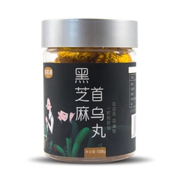 [62382] GCY Black Sesame Shouwu Balls 108g | 谷初源 黑芝麻首乌丸 108g