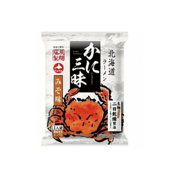 [31469] 藤原制面 北海道拉面 螃蟹酱油味 103g | TENGYUAN Itsuki Ramen Soy Sauce with Crab Flavor 103g