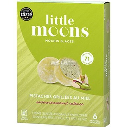 [81268] 小月亮 麻薯冰淇凌 (开心果) 192g | Little Moons Mochi (Honey Roasted Pistachio) 192g