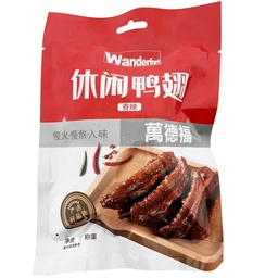 [62406] 万德福 鸭翅 香辣味 105g | Wanderfort Marinated Duck Wing Spicy Flavor 105g